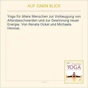 Vorschaubild 2 von Yoga für Senioren von Renate Ockel Taschenbuch Selbsthilfe Lebensqualität Alter