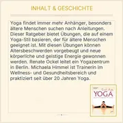 Vorschaubild 3 von Yoga für Senioren von Renate Ockel Taschenbuch Selbsthilfe Lebensqualität Alter
