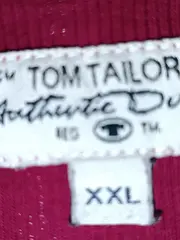 Vorschaubild 5 von Damen Langarmshirt Spitzenbesatz Bordeaux Rot Gr. XXL