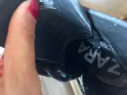 Vorschaubild 5 von Damen Schnürstiefel Gr. 39 Schwarz Modisch Nieten Combat Boots