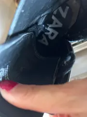 Vorschaubild 4 von Damen Schnürstiefel Gr. 39 Schwarz Modisch Nieten Combat Boots