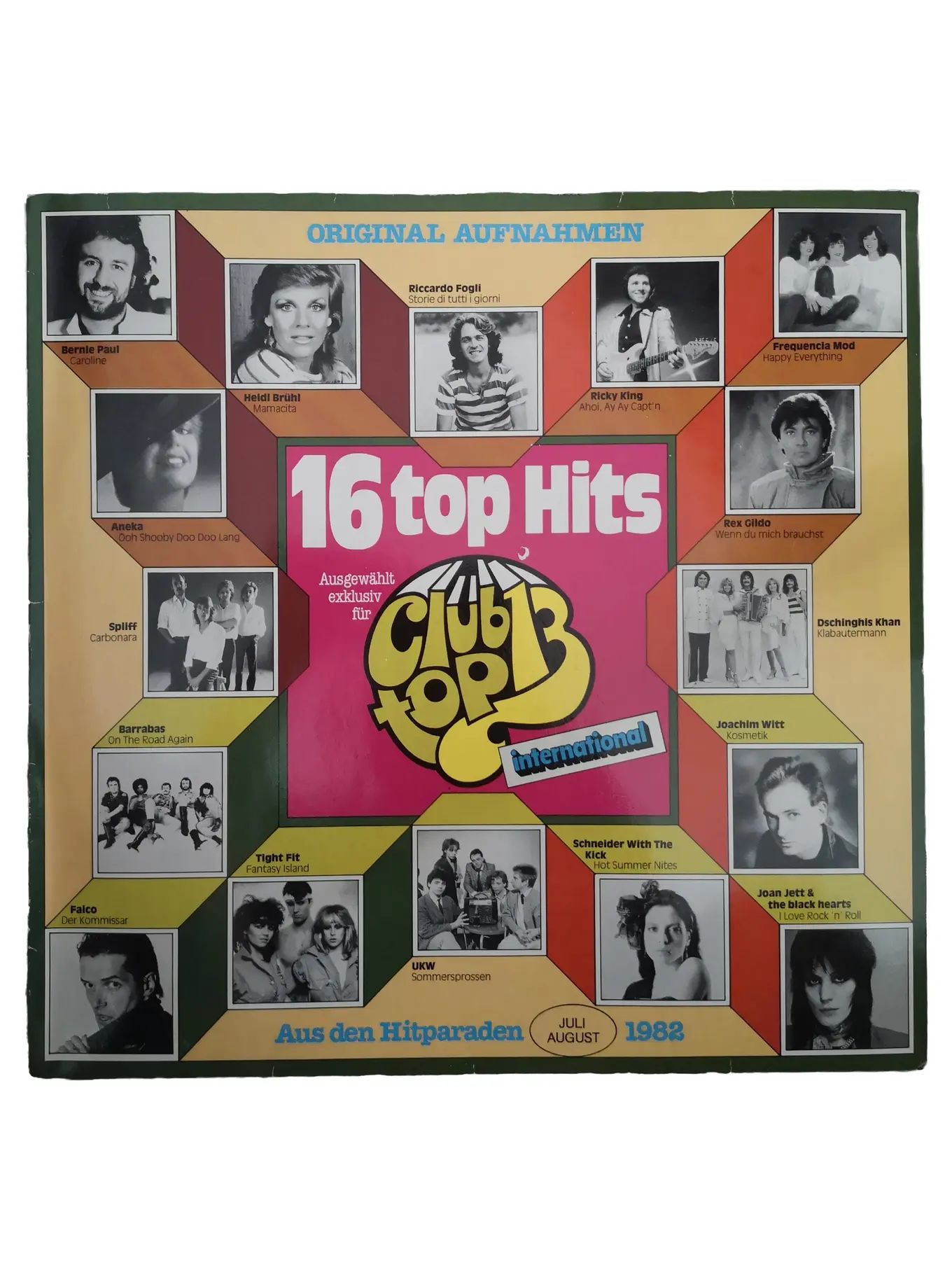 16 Top Hits Club Top 3 International 1982 Vinyl Falco Dschinghis Khan