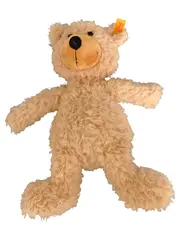 Vorschaubild 1 von Teddybär Klassisch Kuscheltier Beige 27cm Knopf im Ohr