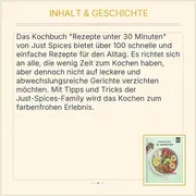 Vorschaubild 3 von Rezepte unter 30 Min von Just Spices Kochbuch Schnell Einfach Hardcover Deutsch