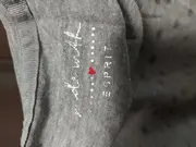 Vorschaubild 3 von Damen Langarmshirt Grau Blumenmuster Casual Gr. 34/XS