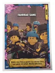 Vorschaubild 1 von Ninjago Sammelkarte Fahrrad-Gang Trading Card Spielkarte