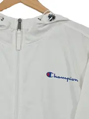 Vorschaubild 3 von Windbreaker Jacke Herren Gr. L Weiß Anorak Kapuze Sportlich