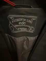 Vorschaubild 4 von EDC Damen Lederjacke Gr. 42/XL Schwarz Modern