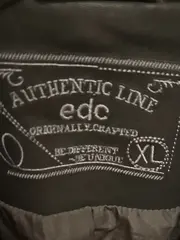 Vorschaubild 5 von EDC Damen Lederjacke Gr. 42/XL Schwarz Modern