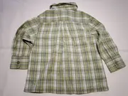 Vorschaubild 2 von Freizeithemd Kinder Gr. 92 Grün Kariert Langarm Hemd Casual