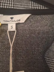 Vorschaubild 5 von Damen Blazer kariert Grau Gr. 36/S Business Langarm Baumwolle