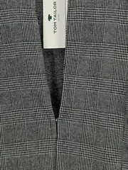 Vorschaubild 3 von Damen Blazer kariert Grau Gr. 36/S Business Langarm Baumwolle