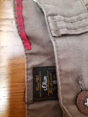 Vorschaubild 3 von Herren Jeans Regular Fit Beige Baumwolle Gr. W32 L32