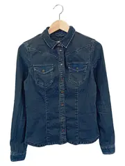 Vorschaubild 1 von Jeansjacke Damen Gr. 36/S Blau Casual Denim Jacke