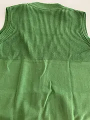 Vorschaubild 3 von Damen Fellweste Gr. 44 Grün Casual