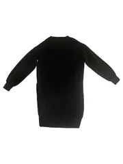 Vorschaubild 2 von Damen Pullover Oversized Strickkleid Schwarz Gr. 34/XS Herbst