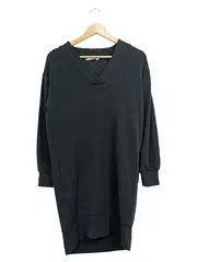 Vorschaubild 1 von Damen Pullover Oversized Strickkleid Schwarz Gr. 34/XS Herbst