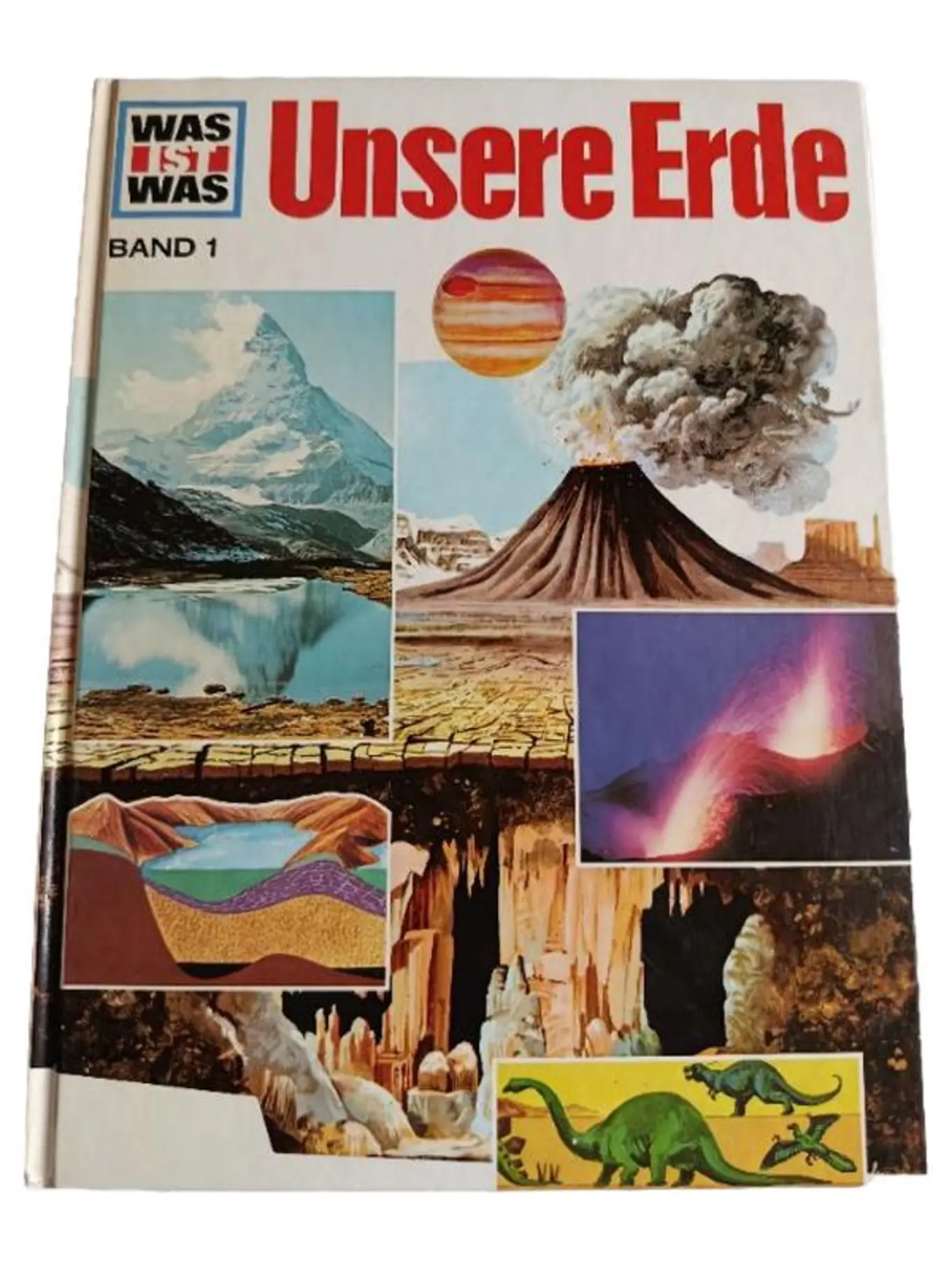 WAS IST WAS Unsere Erde Band 1 Kinderbuch Dinosaurier Vulkane Geologie Hardcover