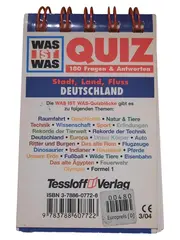 Vorschaubild 2 von Tessloff WAS IST WAS Quizspiel Deutschland Geografie 180 Fragen Lernspiel
