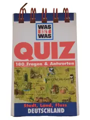 Vorschaubild 1 von Tessloff WAS IST WAS Quizspiel Deutschland Geografie 180 Fragen Lernspiel