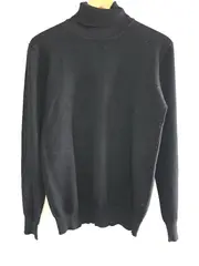 Vorschaubild 1 von Rollkragenpullover Herren Schwarz Gr. 50;L Basic