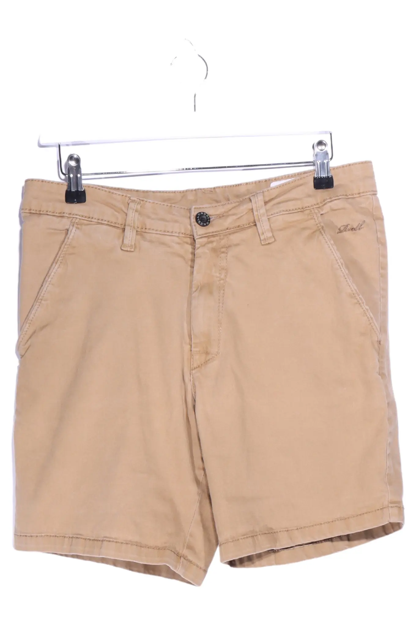 REELL Herren Shorts Gr. 44 Beige Casual Chino Kurze Hose Sommer