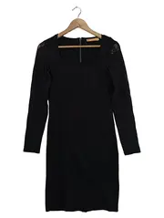 Vorschaubild 1 von Damen Etuikleid Schwarz Spitze Gr. 34/XS Elegant Business