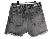 Vorschaubild 2 von Jeans Shorts Kinder Mädchen Gr. 92 Grau Destroyed Fransen
