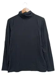 Vorschaubild 1 von Damen Rollkragenpullover Basic Schwarz Gr. 40/42 Baumwolle