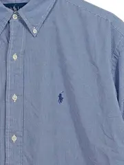 Vorschaubild 3 von Herren Kurzarmhemd Blake Gr. L Blau Kariert Baumwolle