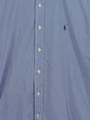 Vorschaubild 4 von Herren Kurzarmhemd Blake Gr. L Blau Kariert Baumwolle