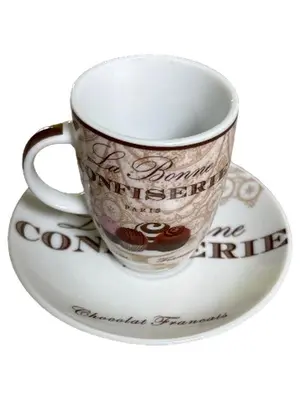 PPD Tasse und Unterteller