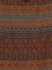 Vorschaubild 2 von Damen Rock Gr. 36/S Ethno Muster Herbst Retro