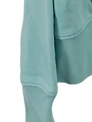 Vorschaubild 3 von Herren Hoodie Kapuzenpullover Türkis Gr. 48/M Baumwolle