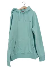 Vorschaubild 1 von Herren Hoodie Kapuzenpullover Türkis Gr. 48/M Baumwolle