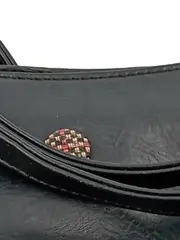 Vorschaubild 3 von Damen Umhängetasche Schwarz Casual Handtasche Schultertasche