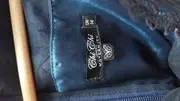 Vorschaubild 2 von Damen Festliches Kleid Gr. 42 Blau Elegant Spitze Applikationen
