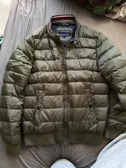 Vorschaubild 3 von Herren Steppjacke Oliv Gr. 38/XXS Casual Freizeit