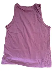 Vorschaubild 2 von Mädchen Tank Top Gr. 110 Lila Sommer Motiv Pailletten