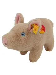Vorschaubild 1 von Kuscheltier Schwein Piggy Beige 11 cm Knopf im Ohr