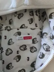 Vorschaubild 3 von Baby Overall Gr. 68 Weiß mit Kapuze