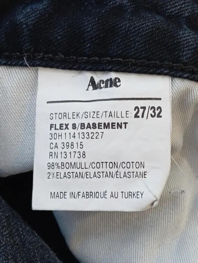 ACNE High Waist Jeans Bild 4