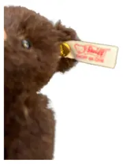 Vorschaubild 3 von Bär Kuscheltier Klassisch Braun 10 cm Plüschtier Knopf im Ohr