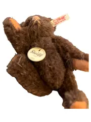 Vorschaubild 2 von Bär Kuscheltier Klassisch Braun 10 cm Plüschtier Knopf im Ohr