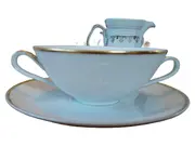 Vorschaubild 1 von Selb Suppentasse mit Untertasse Porzellan Weiß 16cm