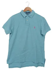 Vorschaubild 1 von Herren Poloshirt Gr. M Blau Custom Fit Casual