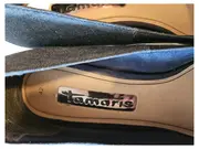 Vorschaubild 4 von Tamaris Damen Pumps Blau Gr. 42 Elegant Slip-On Textil Absatzhöhe 11cm