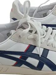 Vorschaubild 4 von Sneaker Low Herren Weiß Leder Retro Gr. 42.5 Freizeit Logo