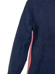 Vorschaubild 2 von edc Damen Pullover Gr. 36/S Blau Baumwolle Casual Langarm Rippstrick