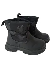 Vorschaubild 1 von Kinder Stiefel Gr. 21 Schwarz Mickey Mouse Winter Boots